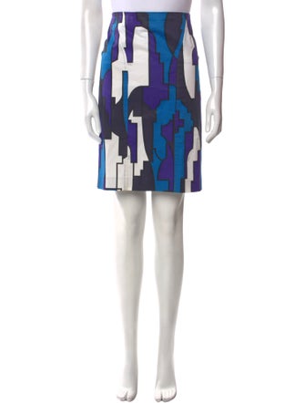 Emilio Pucci Vintage Knee-Length Skirt