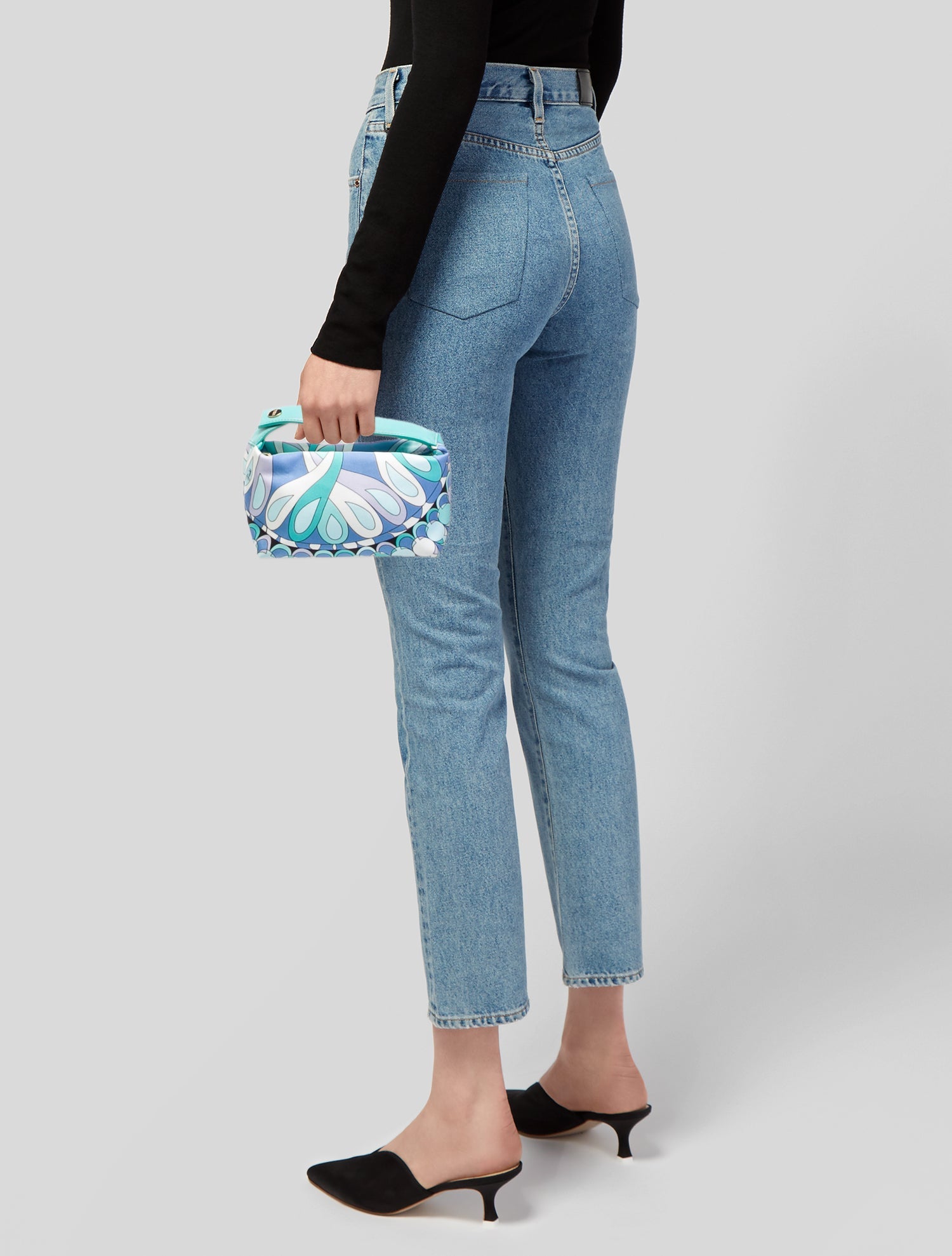 Emilio Pucci Nylon Clutch