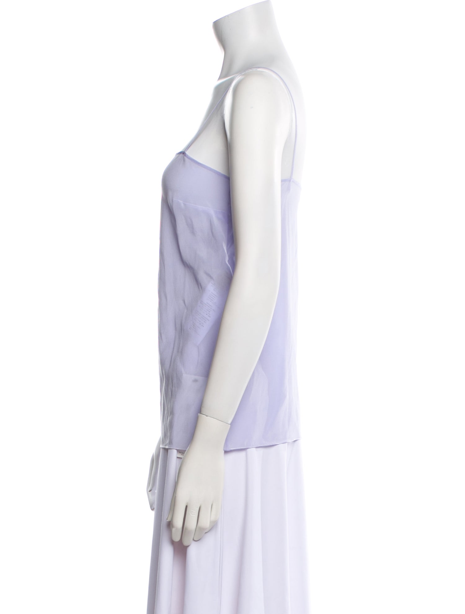 Emilio Pucci Silk Square Neckline Top