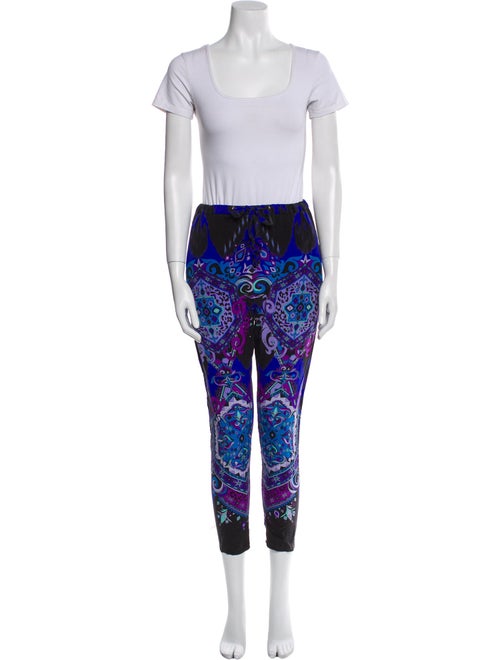 Emilio Pucci Silk Printed Pant Set