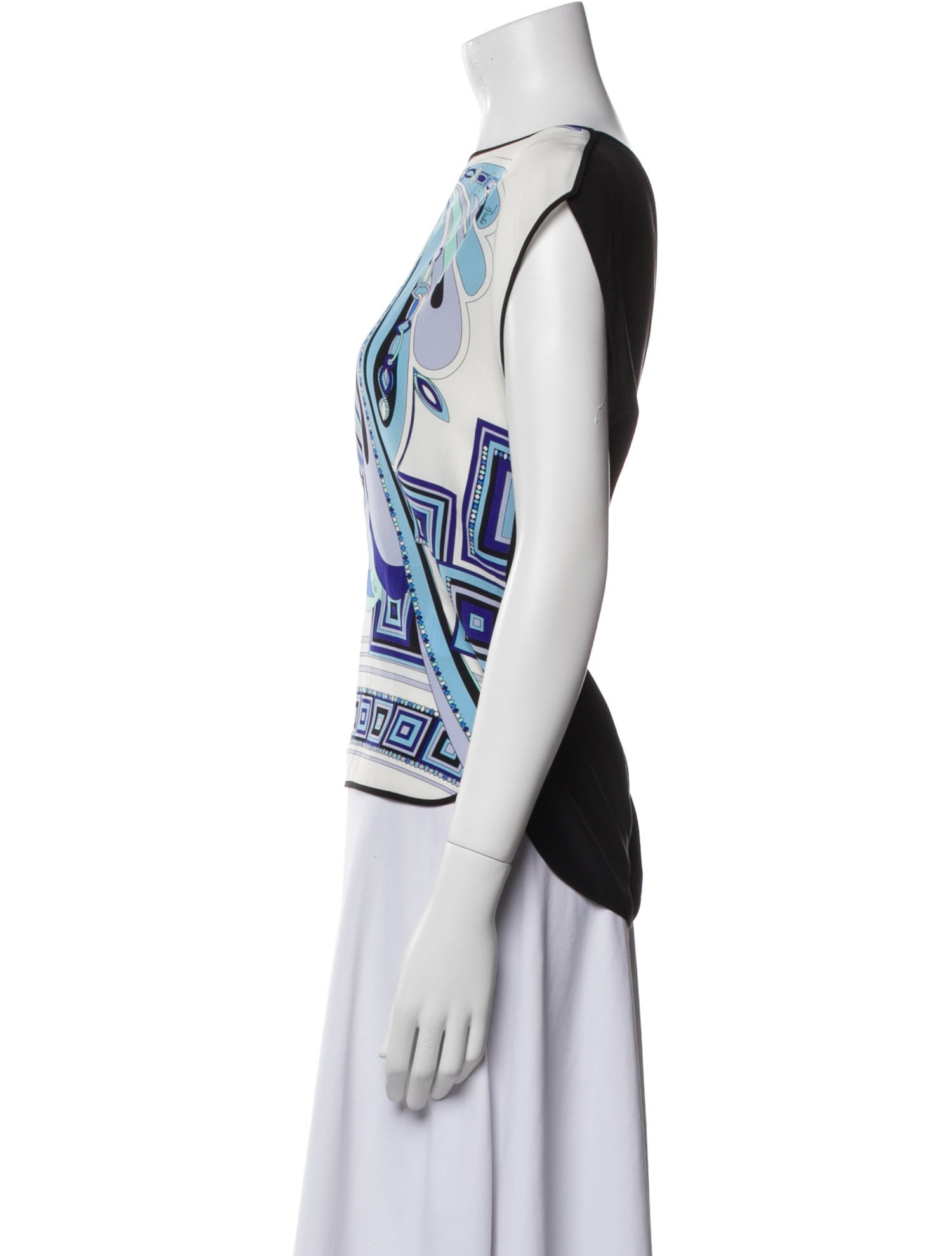 Emilio Pucci Silk Printed Top