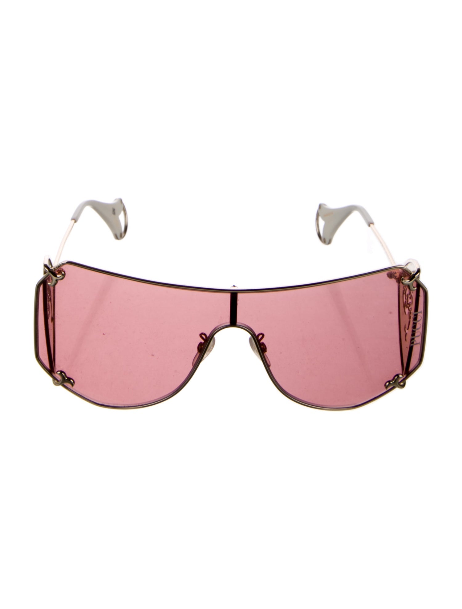Emilio Pucci Shield Tinted Sunglasses