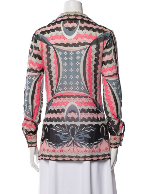 Emilio Pucci Vintage 1960's Button-Up Top