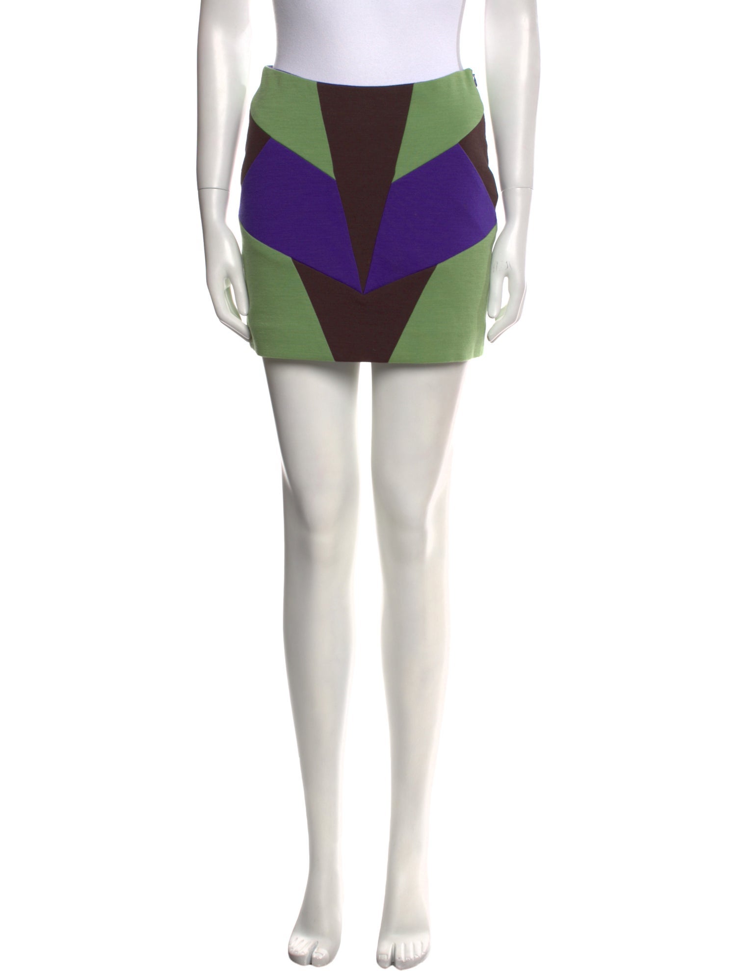 Emilio Pucci Wool Mini Skirt