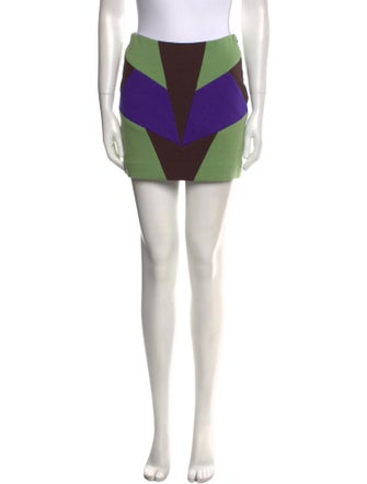 Emilio Pucci Wool Mini Skirt