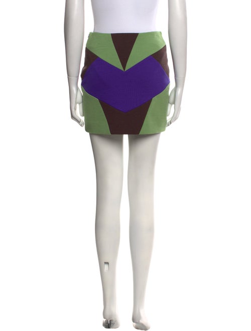 Emilio Pucci Wool Mini Skirt
