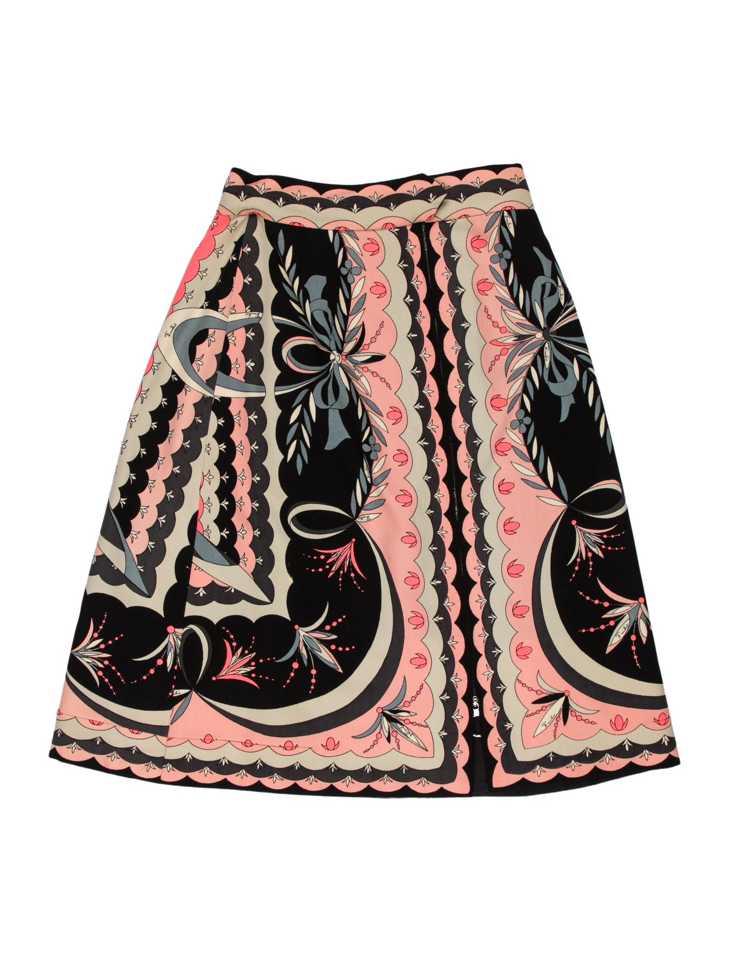 Emilio Pucci Printed Knee-Length Skirt