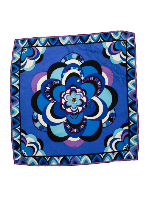 Emilio Pucci Silk Printed Scarf