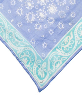 Emilio Pucci Paisley Print Scarf