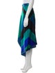 Emilio Pucci Silk Midi Length Skirt