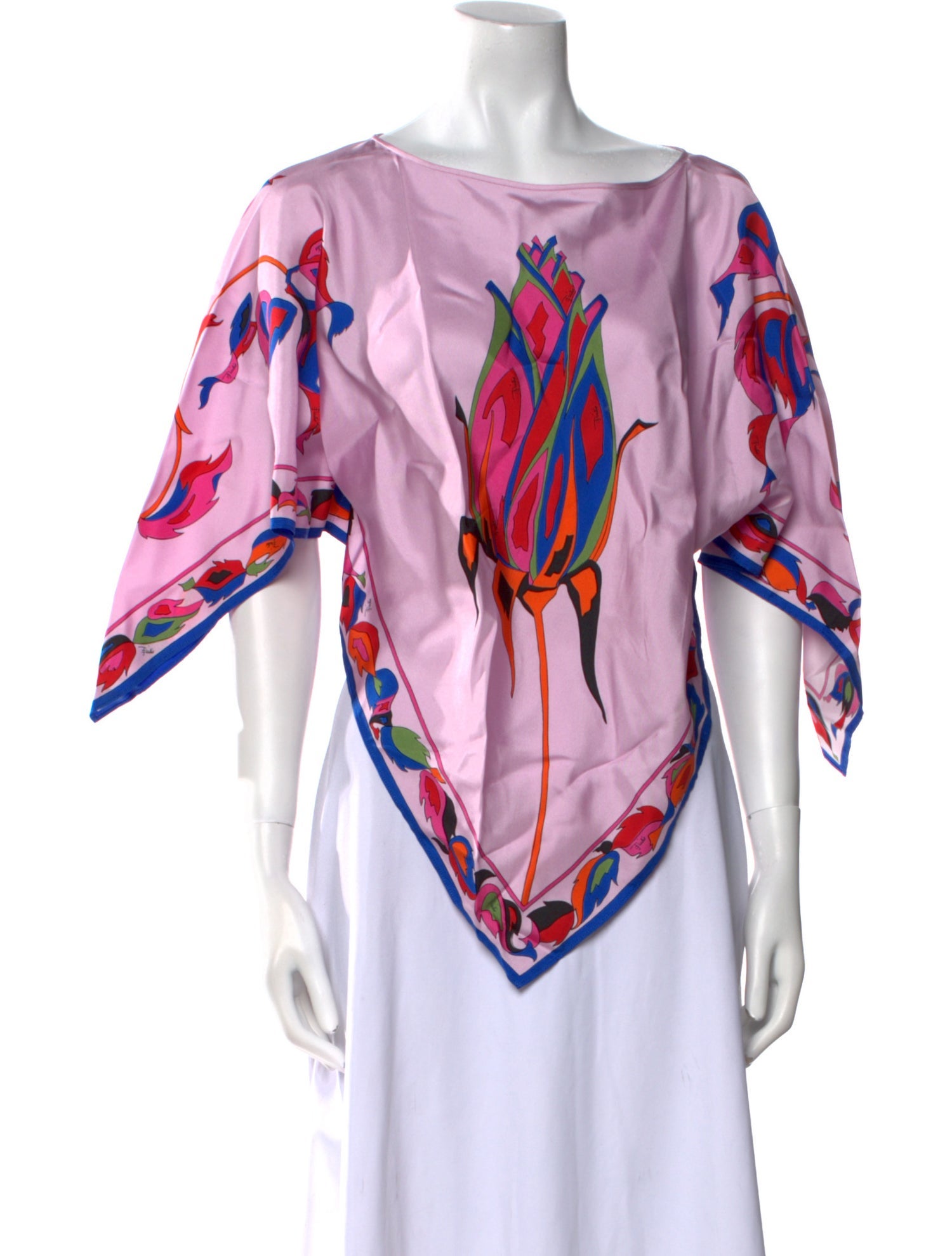 Emilio Pucci Silk Printed Blouse
