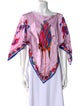 Emilio Pucci Silk Printed Blouse