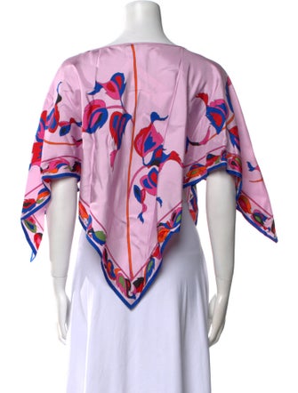 Emilio Pucci Silk Printed Blouse