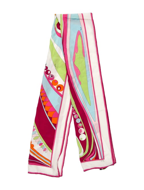 Emilio Pucci Silk Printed Scarf