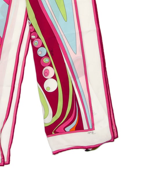 Emilio Pucci Silk Printed Scarf