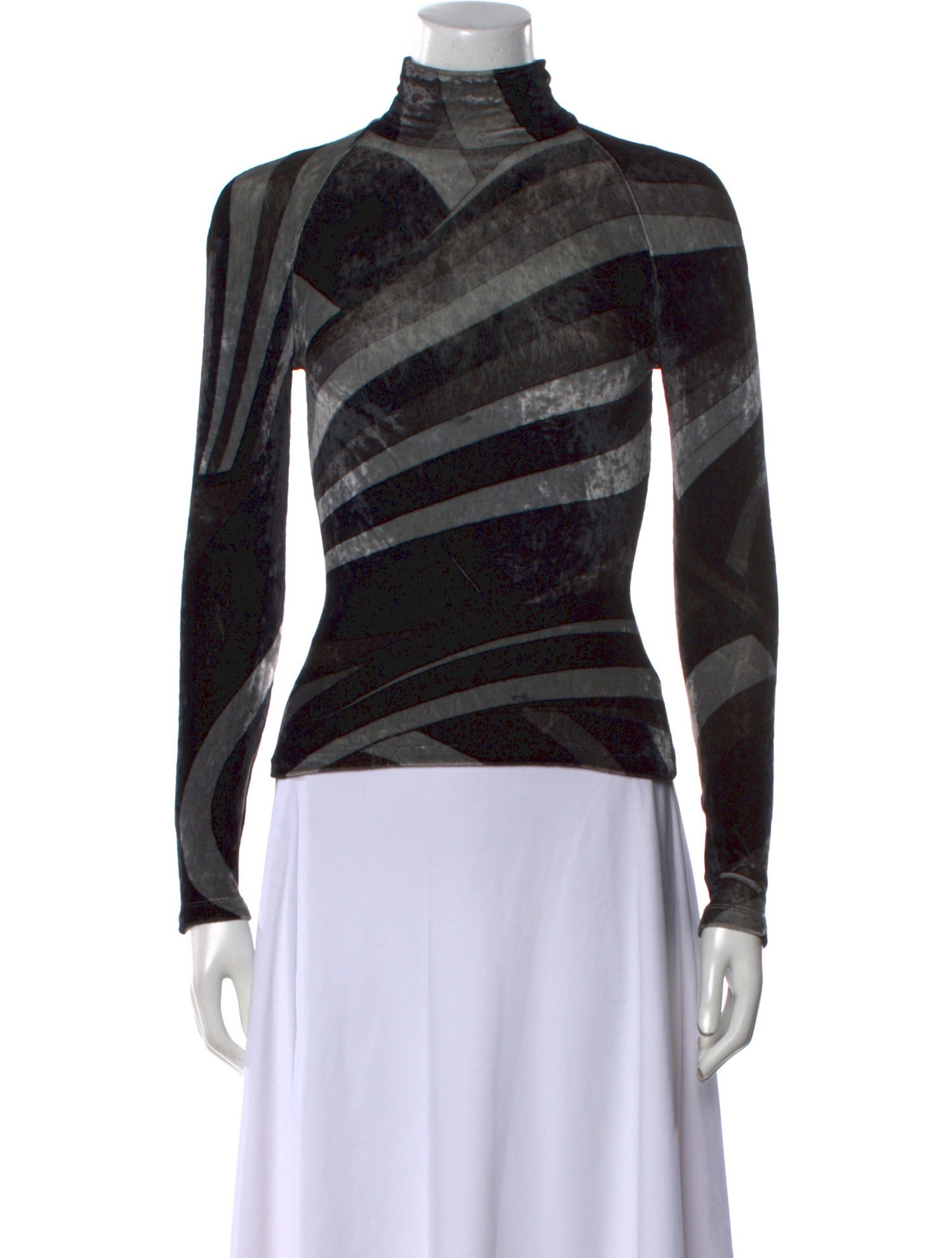 Emilio Pucci Velvet Printed Sweatshirt