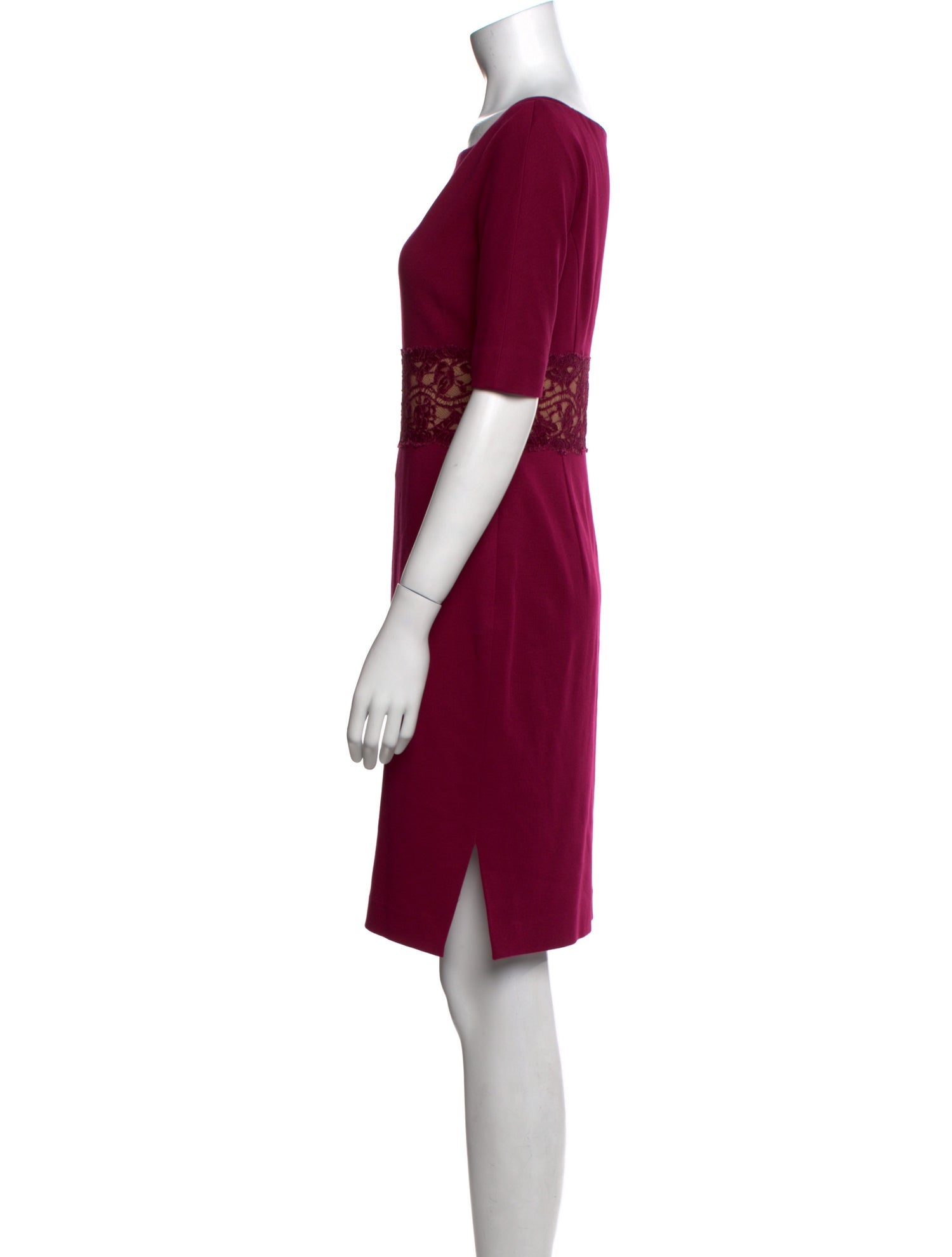 Emilio Pucci Bateau Neckline Mini Dress