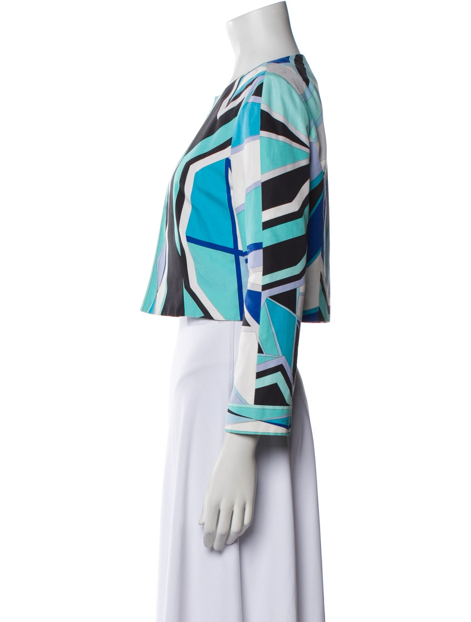 Emilio Pucci Striped Bolero