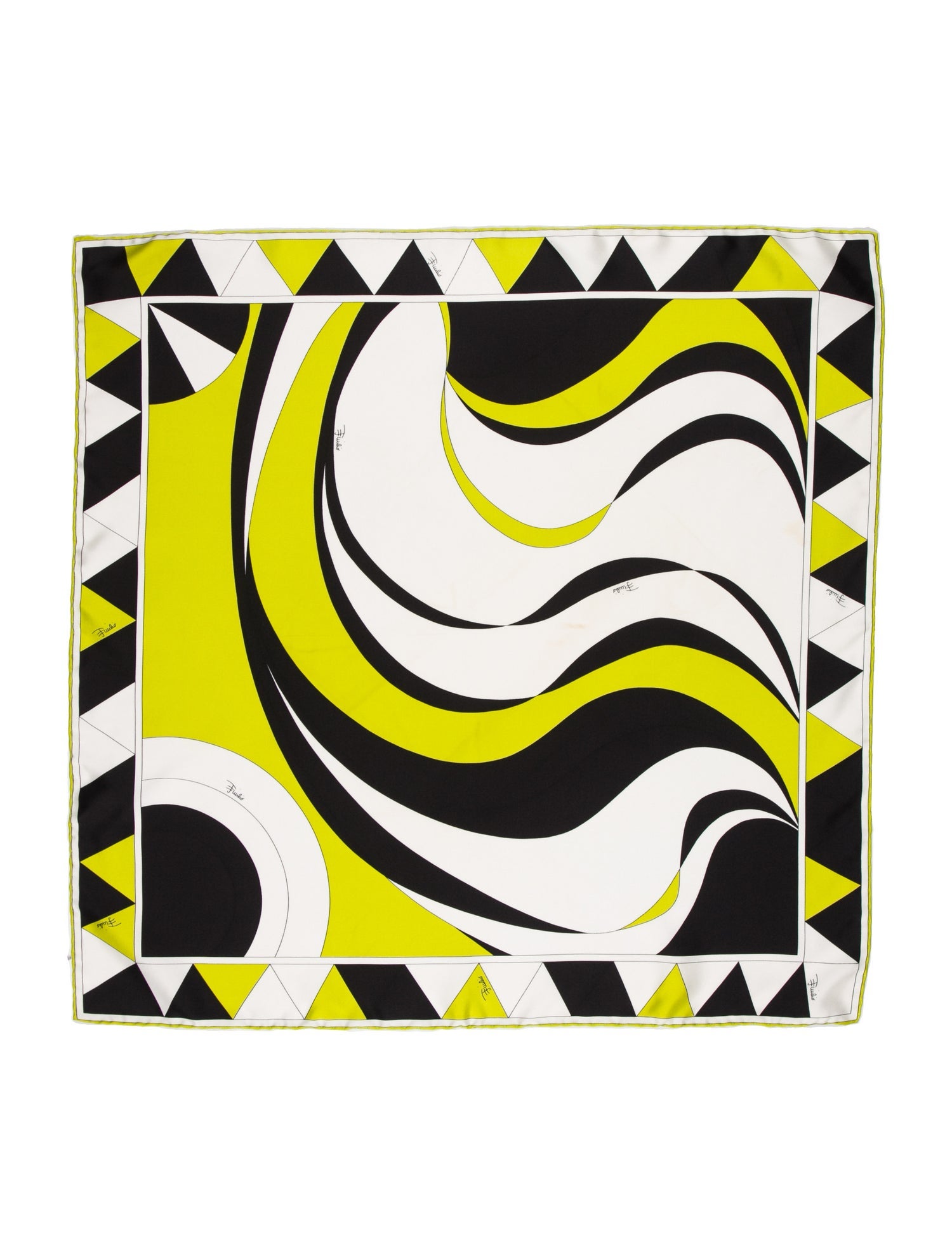 Emilio Pucci Silk Printed Scarf