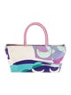 Emilio Pucci Canvas Top Handle Bag