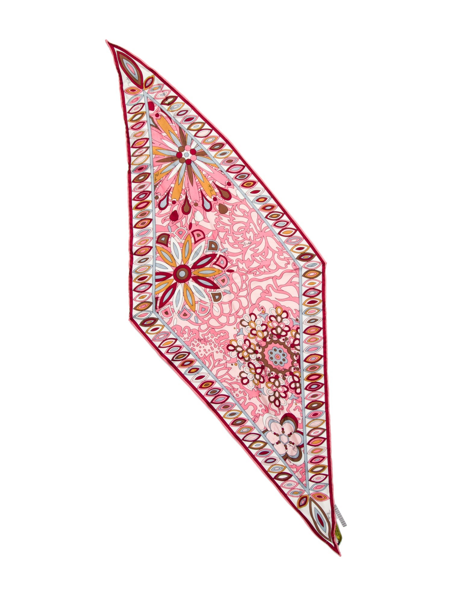 Emilio Pucci Silk Printed Scarf