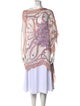 Emilio Pucci Silk Paisley Print Tunic