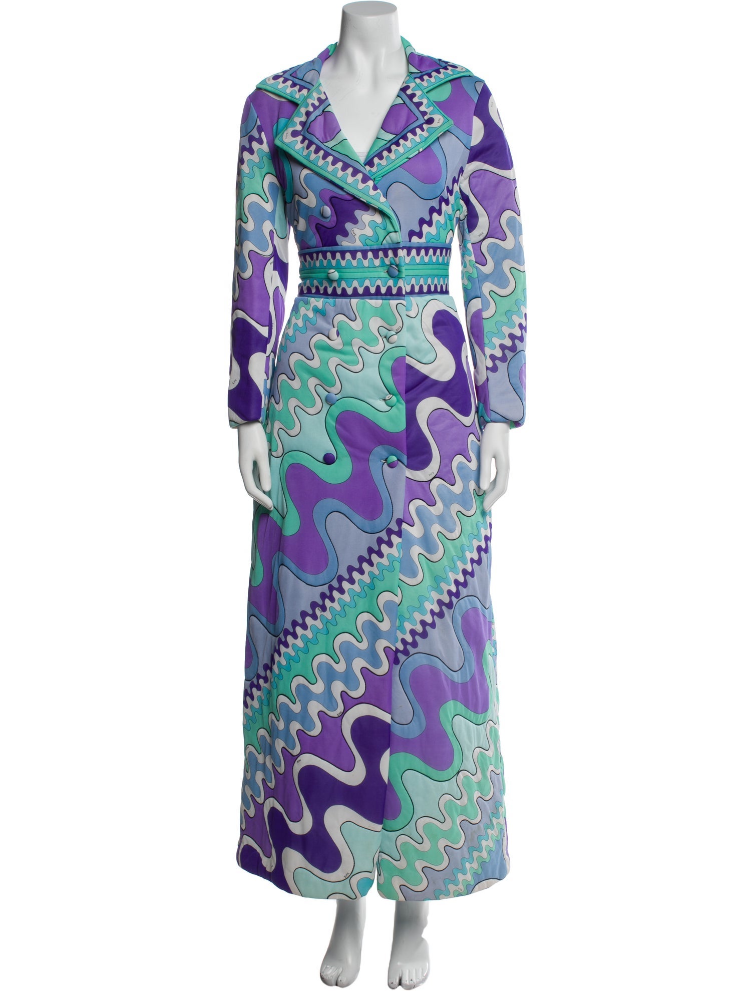 Emilio Pucci Vintage Late 1960's - Early 1970's Coat