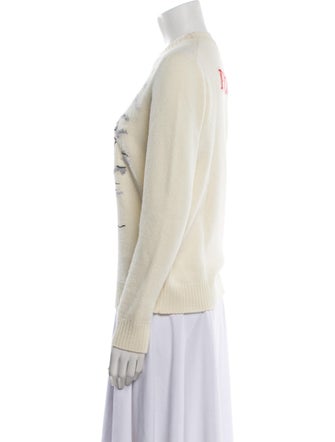 Emilio Pucci Wool Graphic Print Sweater