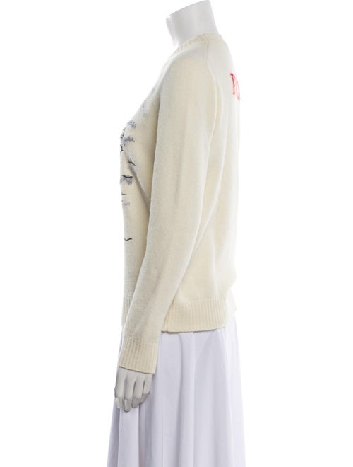 Emilio Pucci Wool Graphic Print Sweater