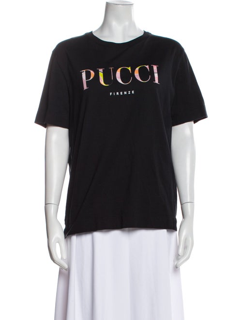 Emilio Pucci Graphic Print Crew Neck T-Shirt