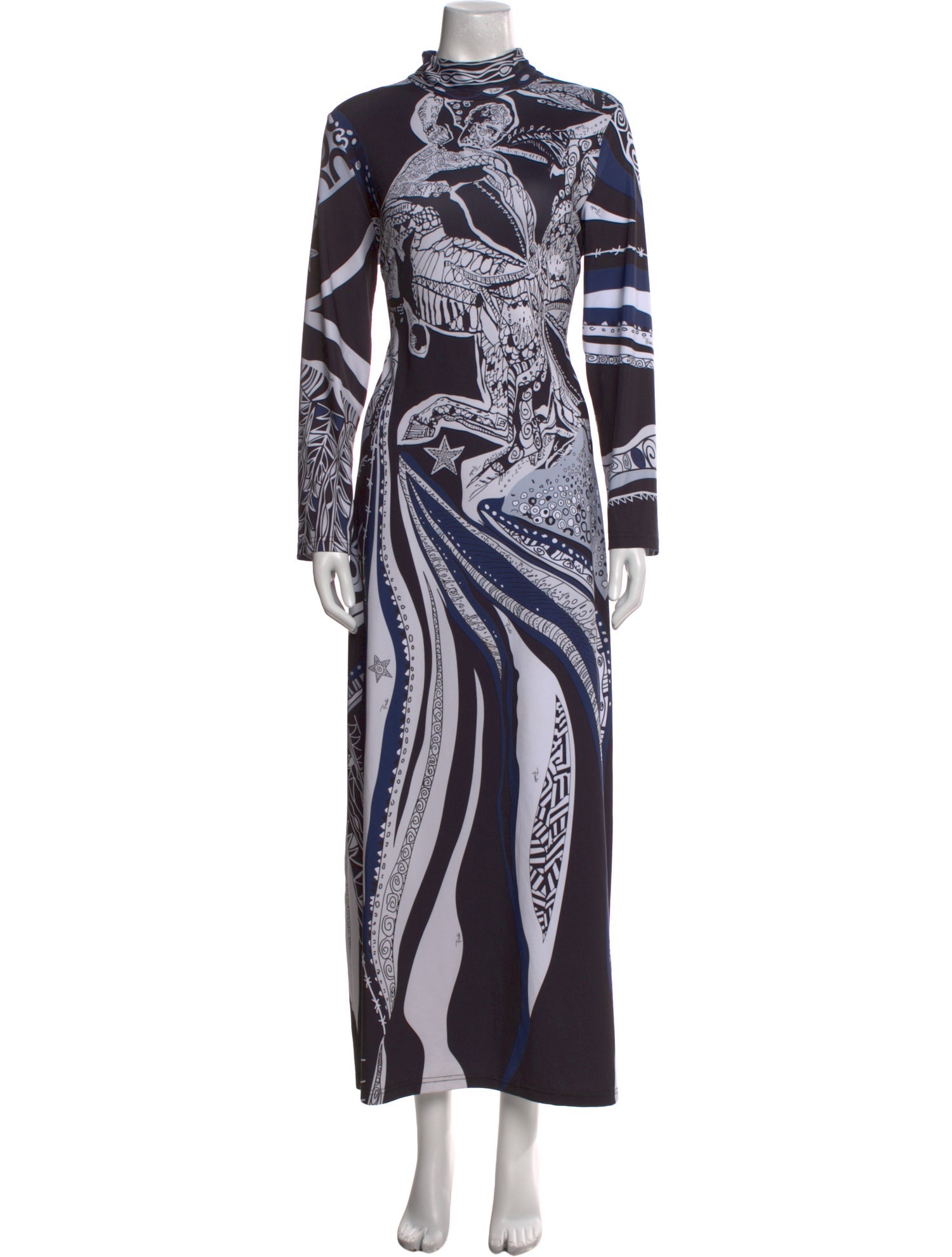 Emilio Pucci Silk Long Dress