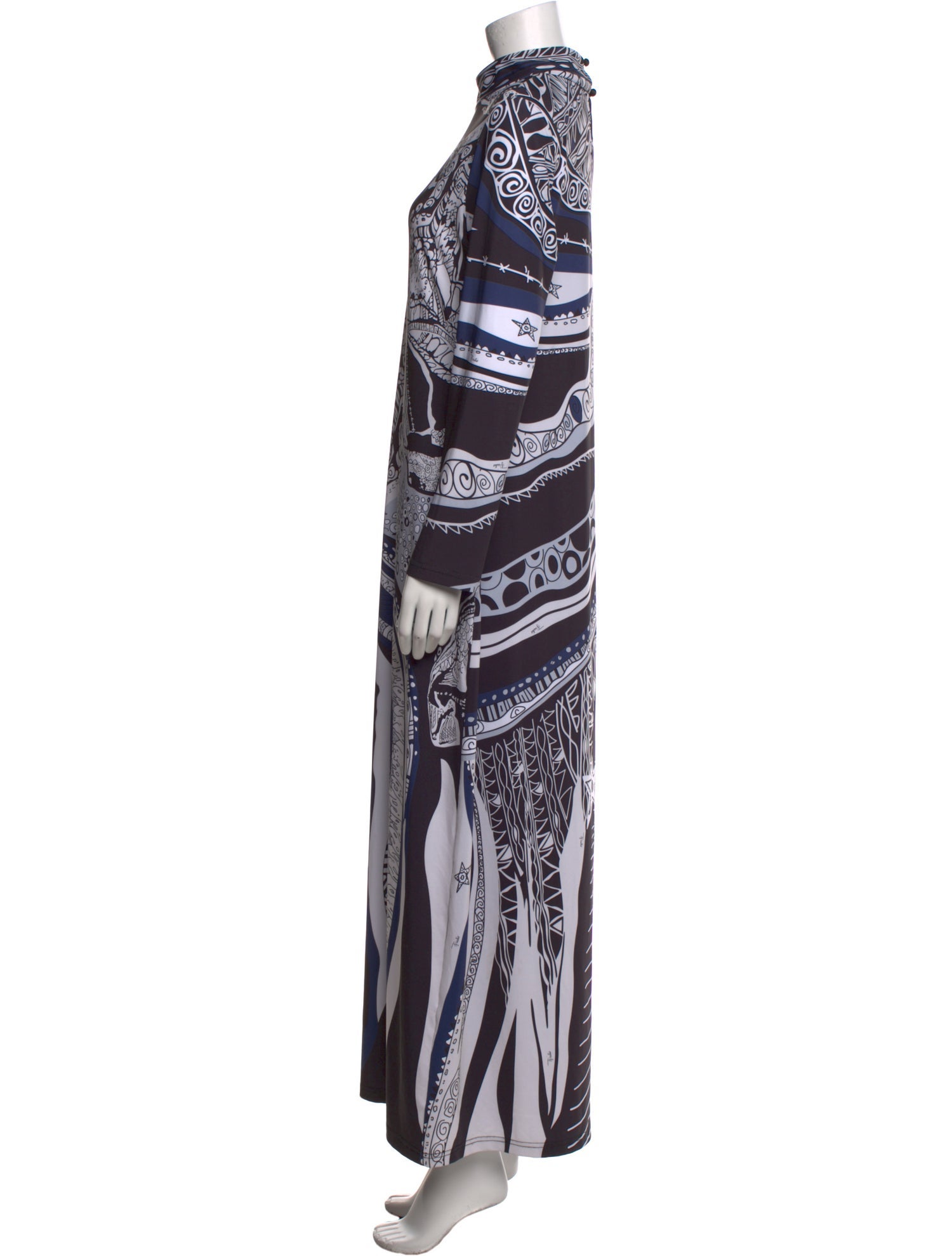 Emilio Pucci Silk Long Dress