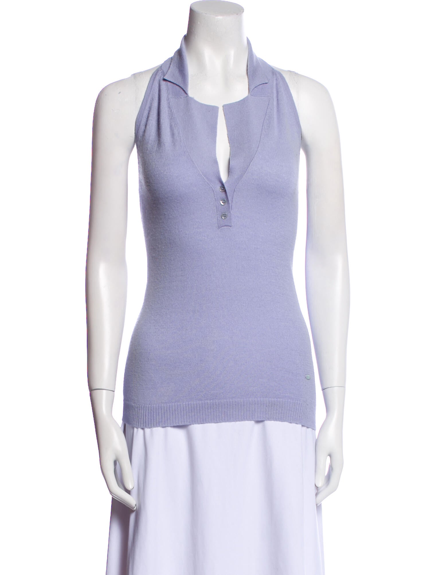 Emilio Pucci Cashmere V-Neck Top