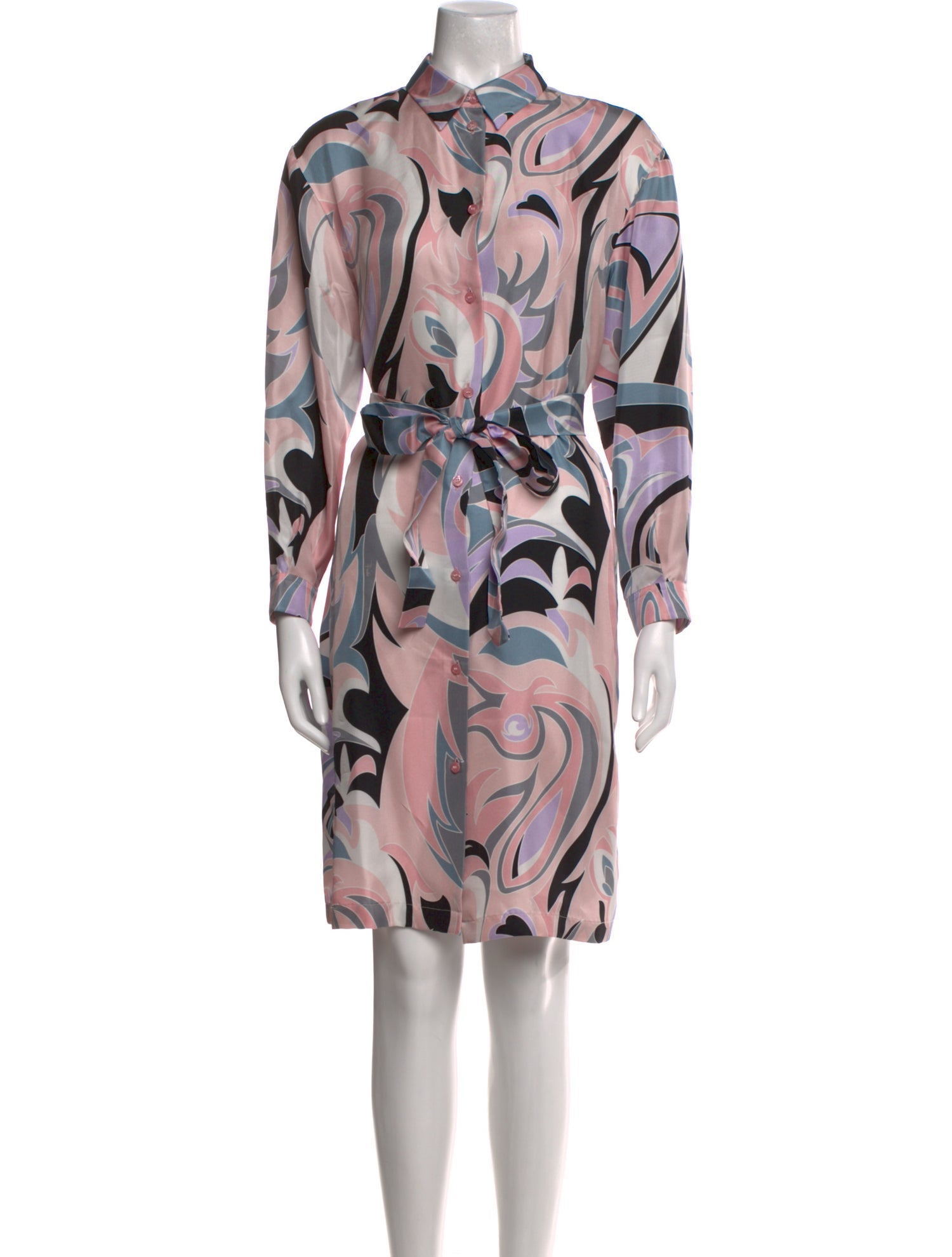 Emilio Pucci Printed Knee-Length Dress