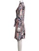 Emilio Pucci Printed Knee-Length Dress