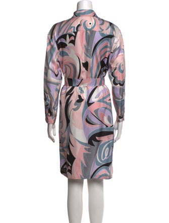 Emilio Pucci Printed Knee-Length Dress
