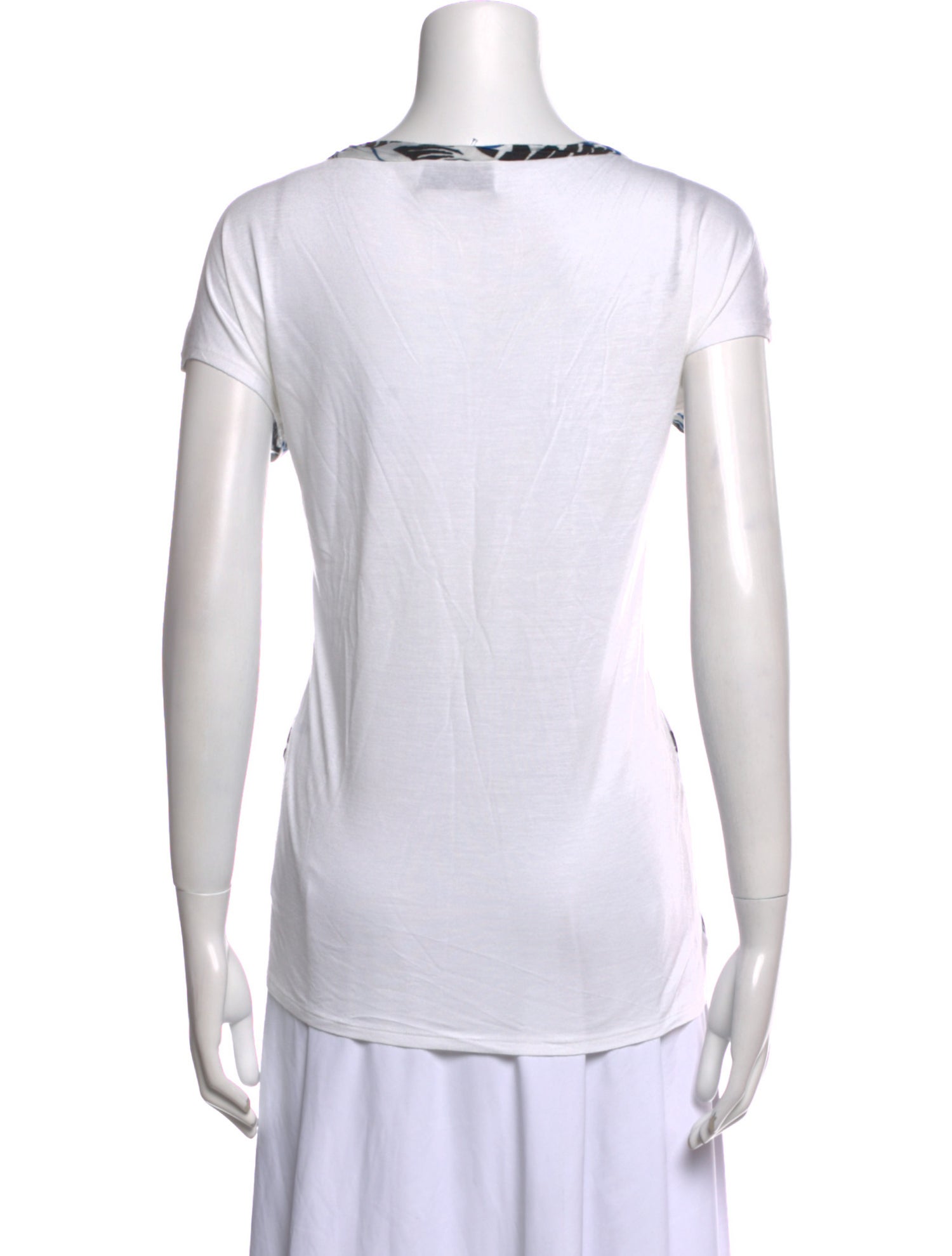 Emilio Pucci Printed Scoop Neck T-Shirt