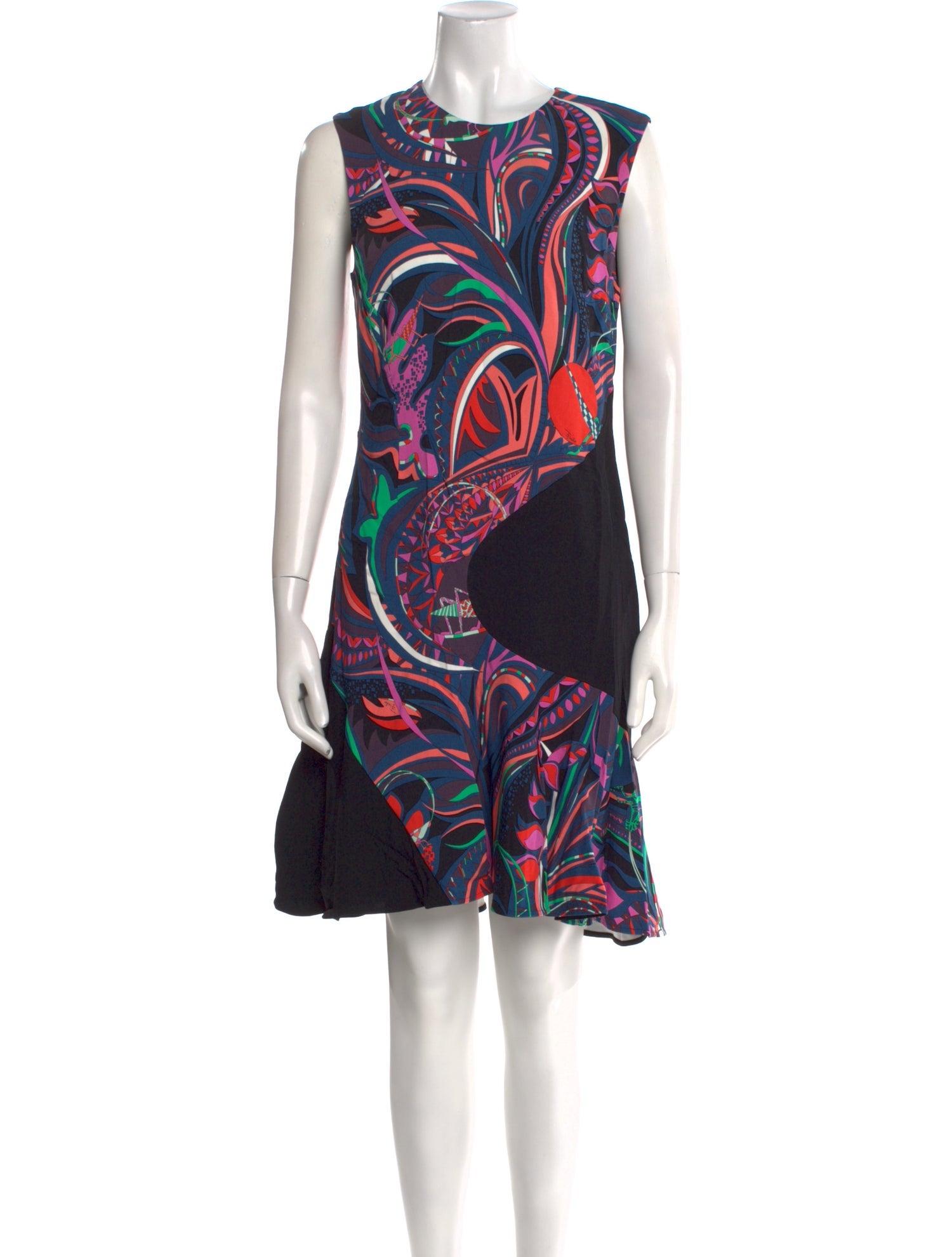 Emilio Pucci Printed Knee-Length Dress