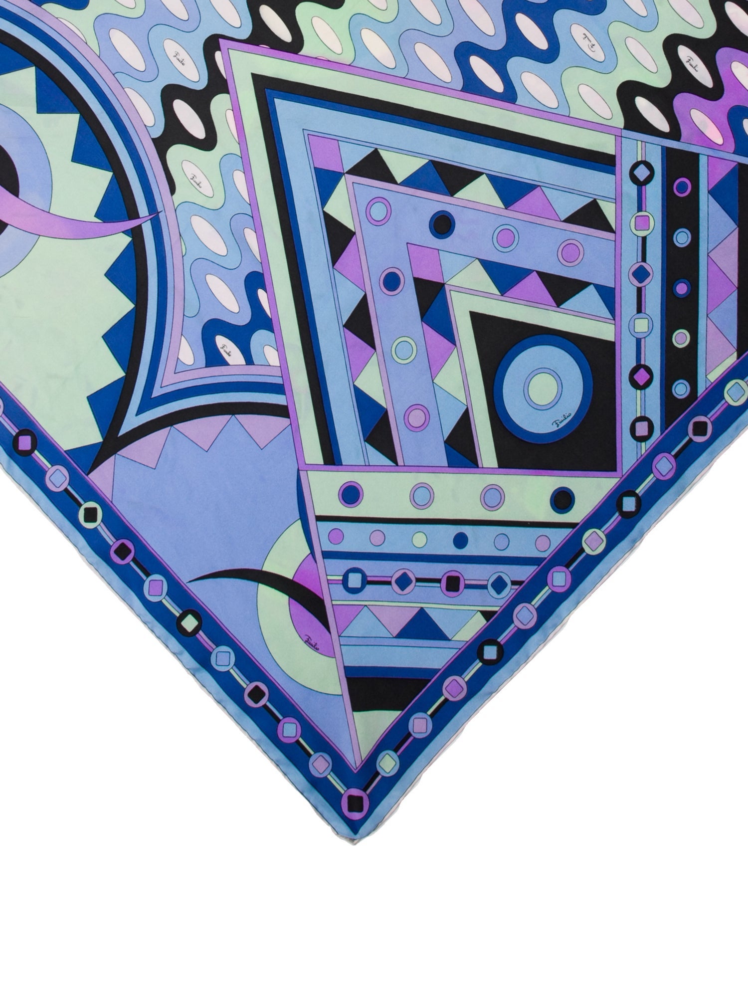 Emilio Pucci Silk Printed Scarf