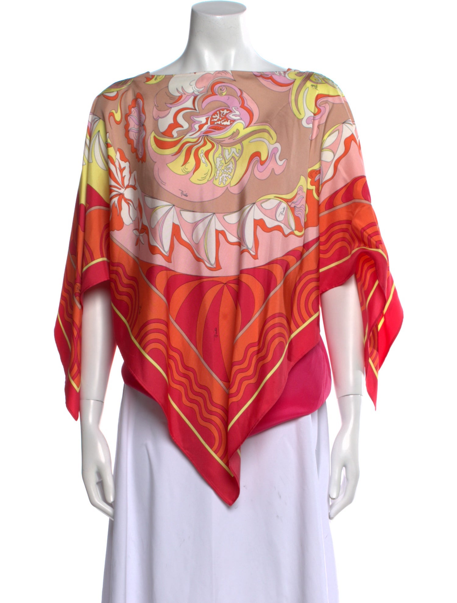 Emilio Pucci Silk Printed Blouse