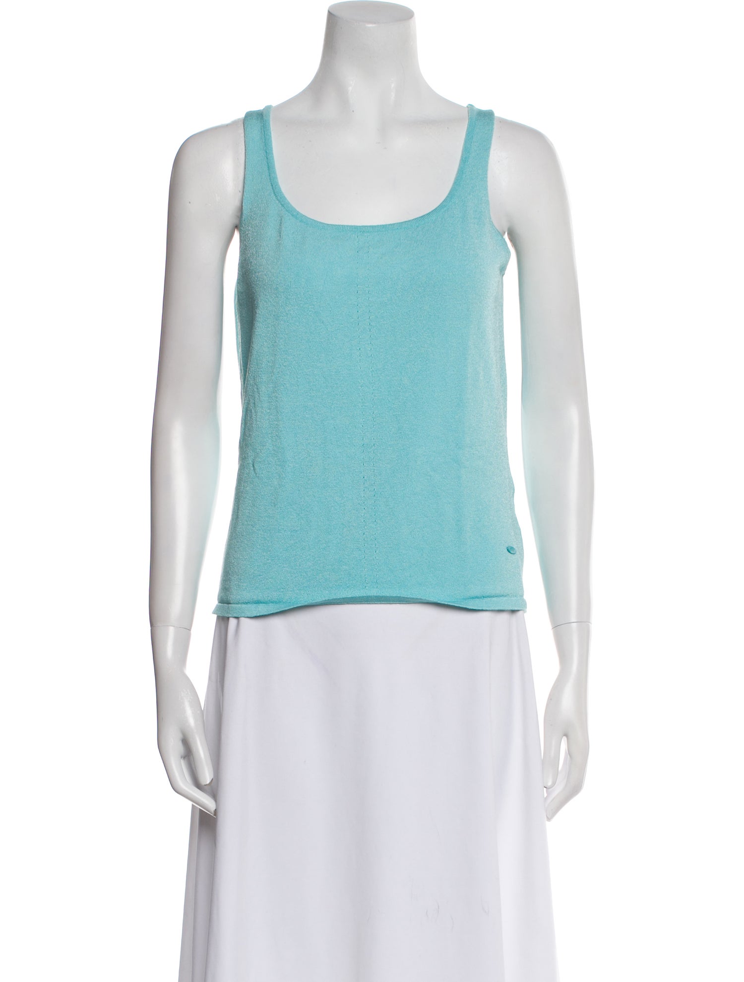 Emilio Pucci Scoop Neck Sleeveless Top