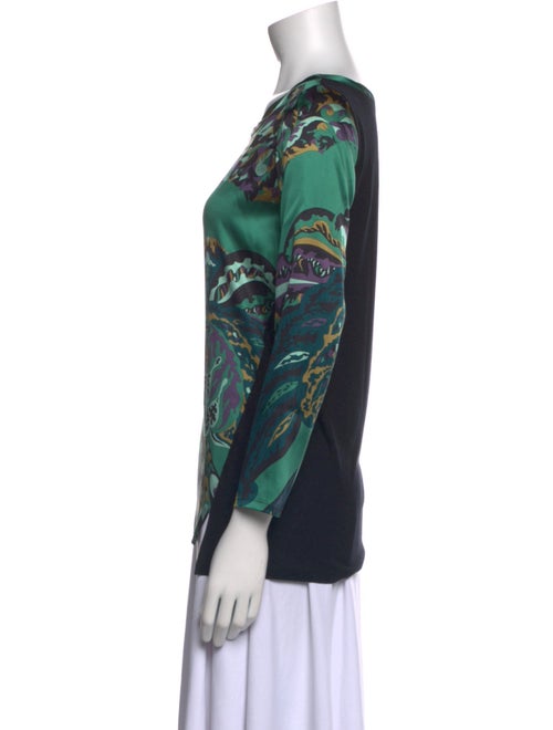 Emilio Pucci Silk Printed Blouse