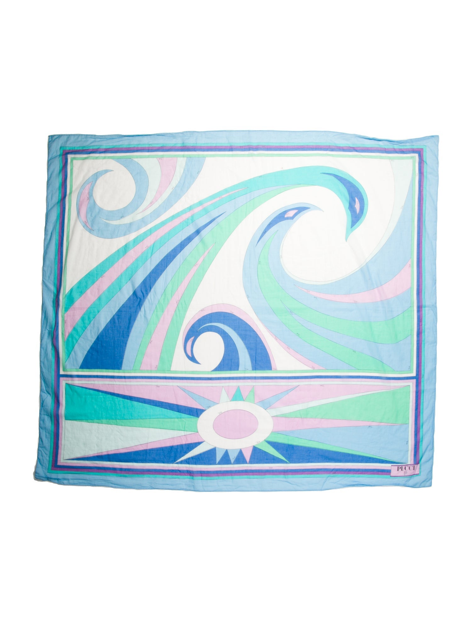 Emilio Pucci Silk Printed Scarf