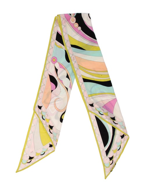 Emilio Pucci Silk Printed Scarf