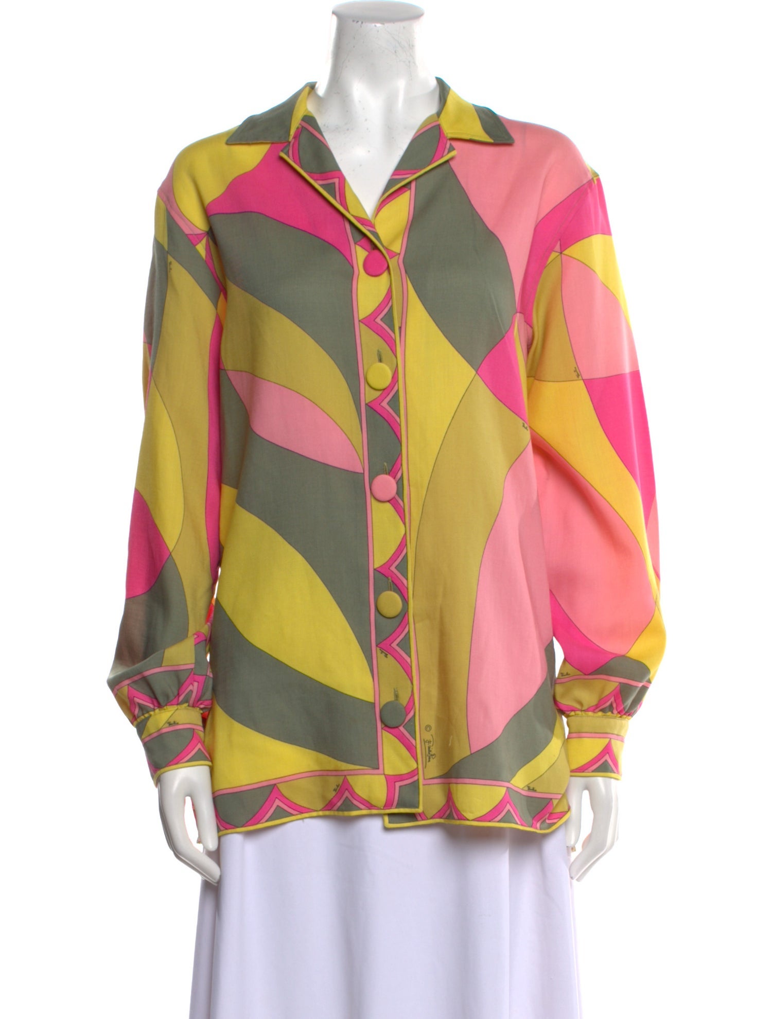 Emilio Pucci Vintage 1970's Blouse
