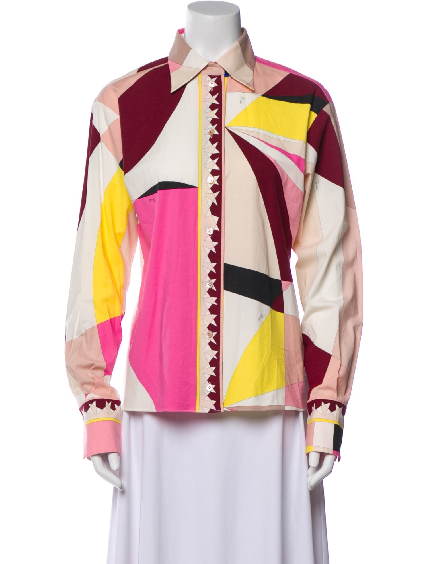 Emilio Pucci Vintage 2000's Button-Up Top