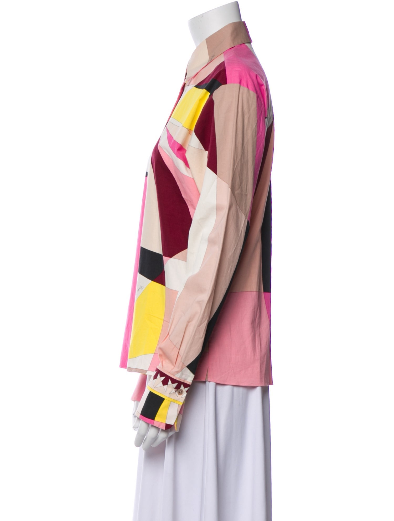 Emilio Pucci Vintage 2000's Button-Up Top