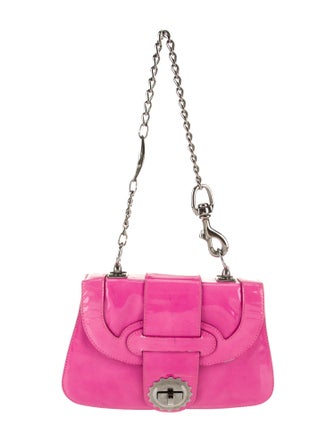 Emilio Pucci Patent Leather Top Handle Bag