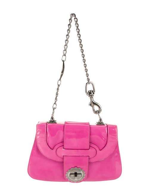 Emilio Pucci Patent Leather Top Handle Bag