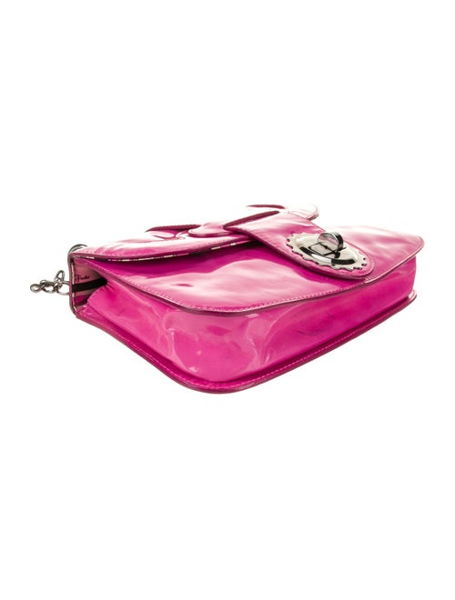 Emilio Pucci Patent Leather Top Handle Bag